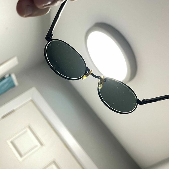 BAUSCH & LOMB RAY BAN W2775 BLACK SIDESTREET OVAL G15 CRYSTAL SUNGLASSES w/CASE - Picture 10 of 12